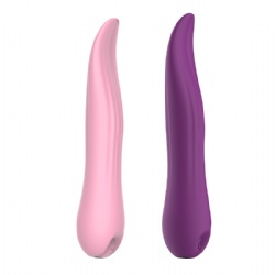 Tongue shape licking vibrator