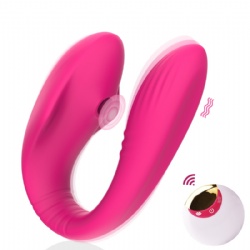 Wireless remote control wearable  sucking vibrator